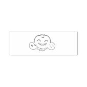 Kawaii-Kürbis-Briefmarke Permastempel (Design)