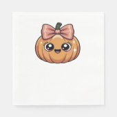 Kawaii Kürbis Klassischer T - Shirt Serviette (Vorderseite)