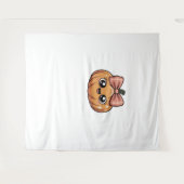 Kawaii Kürbis Klassischer T - Shirt Wandteppich (Vorderseite (Horizontal))