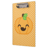 Kawaii Kürbislaterne Pumpkin Clip Board Klemmbrett (Links)