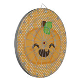 Kawaii Kürbislaterne Pumpkin Dart Board Dartscheibe (Vorderseite Links)