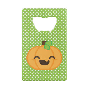 Kawaii Kürbislaterne Pumpkin Flasche Opener Kreditkartenflaschenöffner