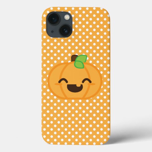 Kawaii Kürbislaterne Pumpkin iPad Case (Rückseite)