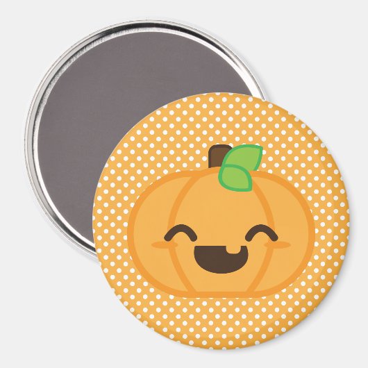 Kawaii Kürbislaterne Pumpkin Magnet (Vorderseite/Rückseite)