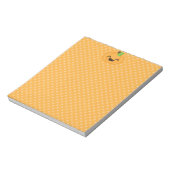 Kawaii Kürbislaterne Pumpkin Notepad Notizblock (Rotiert)