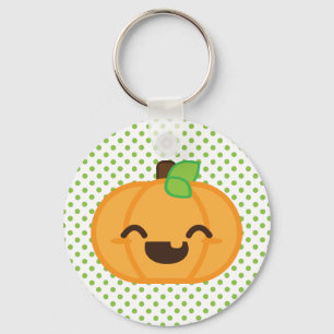Kawaii Kürbislaterne Pumpkin Schlüsselanhänger