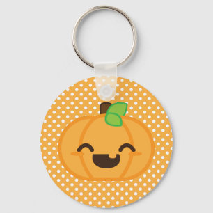 Kawaii Kürbislaterne Pumpkin Schlüsselanhänger