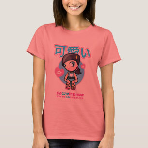 kawaii kurzes Hülsent-stück T-Shirt