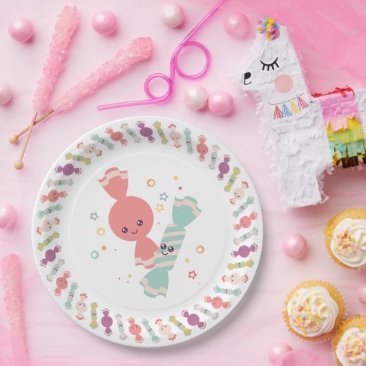Kawaii lächelnd Candy Paper Teller (Party)