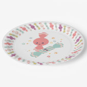 Kawaii lächelnd Candy Paper Teller (Schrägansicht)