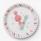 Kawaii lächelnd Candy Paper Teller (Vorderseite)