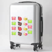 Kawaii Ladybug Butterfly Bumble Bee Insect Aufkleber (Koffer)