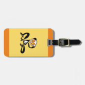 Kawaii - Langsames LORIS - Gelb Gepäckanhänger (Vorderseite horizontal)