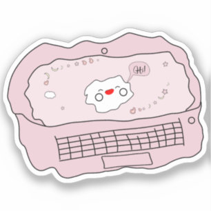 Kawaii-Laptop-Vinyl-Aufkleber Aufkleber