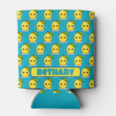 Kawaii Lemon - Niedliches Lächeln Frucht Individue Dosenkühler (Rückseite)