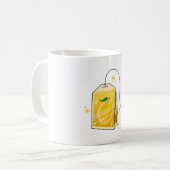Kawaii Lemon Tea Kaffeetasse (Vorderseite Links)