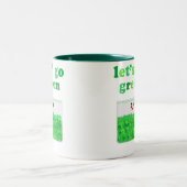 KAWAII LET'S GO GREEN POT TASSE (Mittel)