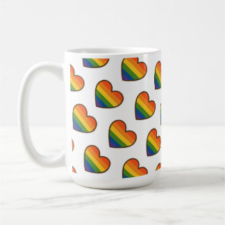 Kawaii LGBTQ+ Primer Herzschlag Kaffeetasse