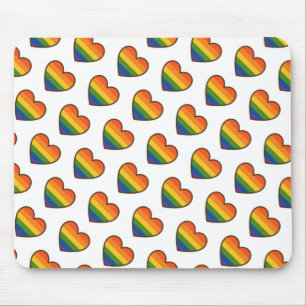 Kawaii LGBTQ+ Primer Herzschlag Mousepad