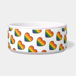 Kawaii LGBTQ+ Primer Herzschlag Napf