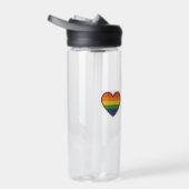 Kawaii LGBTQ+ Primer Herzschlag Trinkflasche (Rechts)