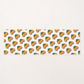 Kawaii LGBTQ+ Primer Herzschlag Yogamatte (Vorderseite (Horizontal))