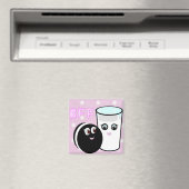 Kawaii Liebste für immer Milch und Cookie BESTE FR Magnet (In Situ (Geschirrspüler))