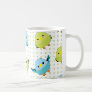 Kawaii Lineolated Parakeet-Tasse Kaffeetasse