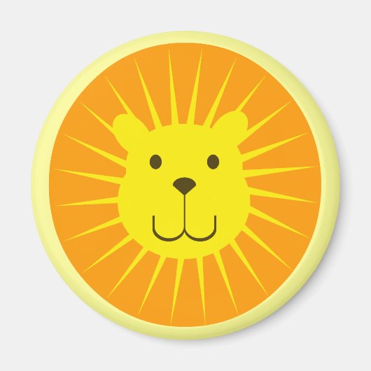 KAWAII LION SUNSHINE SWEETY MAGNET (Vorne)