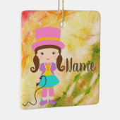 Kawaii Little Circus Keramikornament (Rechts)