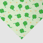 Kawaii Lucky Clover Seidenpapier (Ausschnitt)