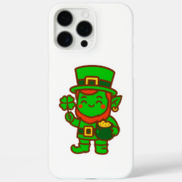 Kawaii Lucky Leprechaun iPhone 16 Pro Max Hülle