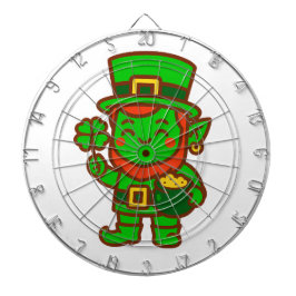 Kawaii Lucky Leprechaun Dartscheibe