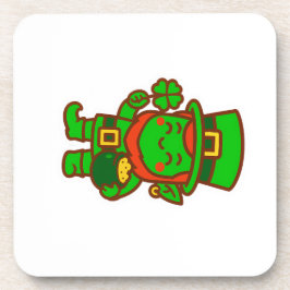 Kawaii Lucky Leprechaun Getränkeuntersetzer