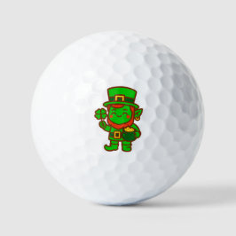 Kawaii Lucky Leprechaun Golfball