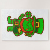 Kawaii Lucky Leprechaun Puzzle (Horizontal)