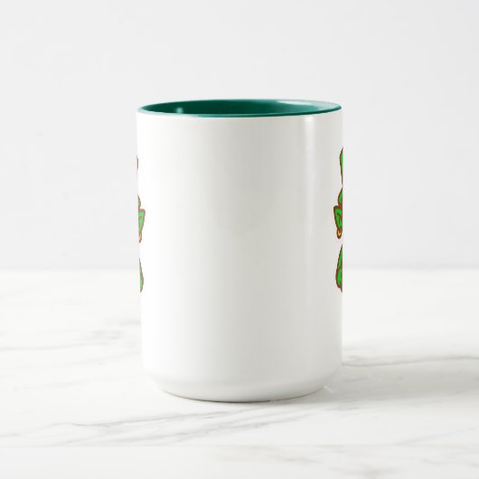 Kawaii Lucky Leprechaun Tasse (Zentrum)