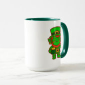 Kawaii Lucky Leprechaun Tasse (VorderseiteRechts)