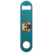 Kawaii lustiger Mops-Flaschenöffner Speed Flaschenöffner (Vorderseite)