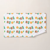 Kawaii-Mädchen-Muster Badhandtuch Set (Handtuch)