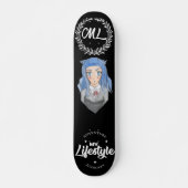 Kawaii Mädchenleben Skateboard (Vorne)