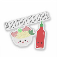 Kawaii Made Pho für einander Valentinstag-Nudeln