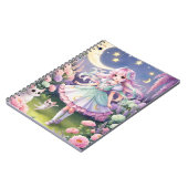 Kawaii Magical Girl Journal - Spirit Cat Notebook Notizblock (Linke Seite)