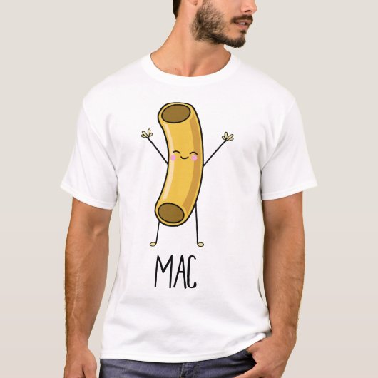 Kawaii Makkaronimac-T-Shirt niedlicher T - Shirt (Vorderseite)