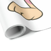 Kawaii-Mama-Herz-Umarmer-Design Geschenkpapier (Rolleneckpunkt)