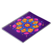 “Kawaii Mandala” Cute Kawaii Mandala Notizblock (Linke Seite)