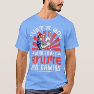 Kawaii Manga Gamer Japanisch Otaku Japan Boys Gami T-Shirt