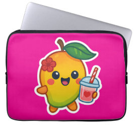 Kawaii Mango - Sweetheart Frucht mit Herz Smoothi Laptopschutzhülle