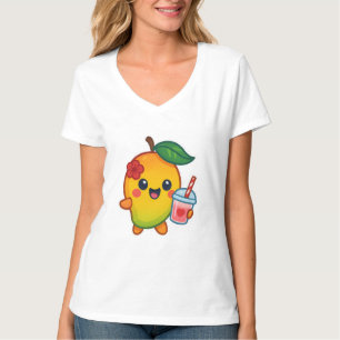 Kawaii Mango - Sweetheart Frucht mit Herz Smoothi T-Shirt