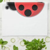 Kawaii Marienkäfer Küchentuch (Gefaltet)